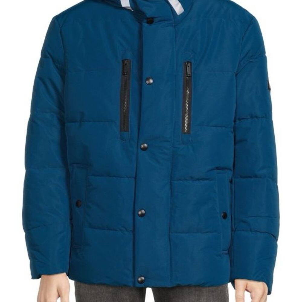 Michael Kors Choisy Heavyweight Hooded Puffer Jacket XXL